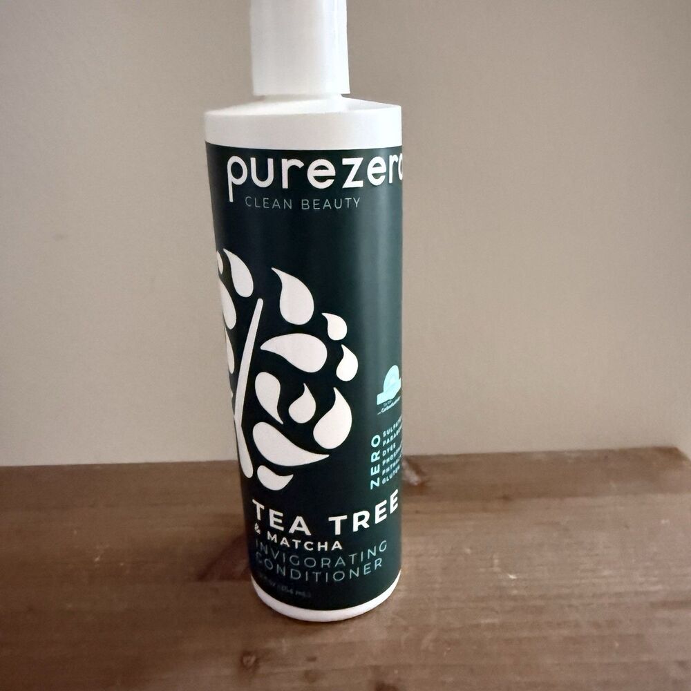 Pure Zero Tea Tree & Matcha Invigorating Conditioner 12 fl oz New